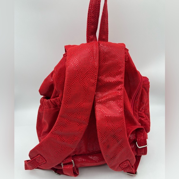 Kalencom  of New Orleans Red Multi Purpose Backpack. - Picture 2 of 8